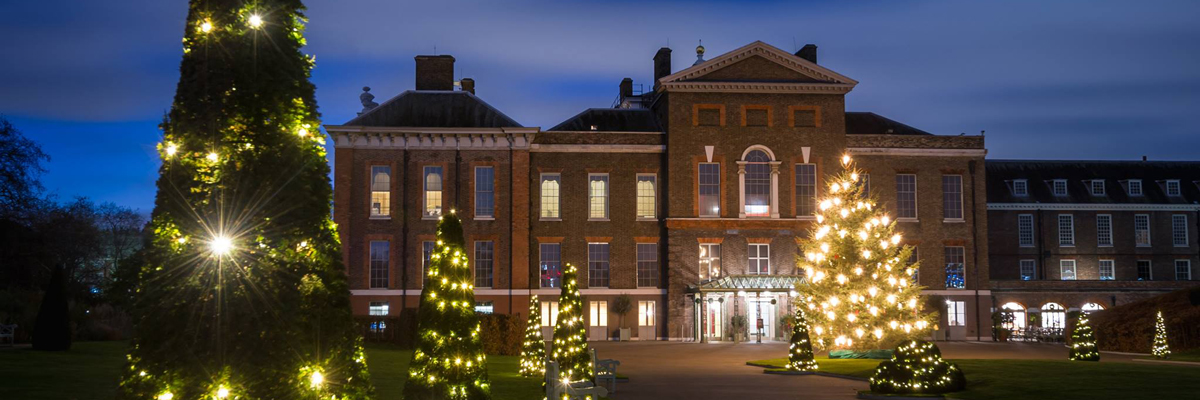 Kensington Palace at Christmas